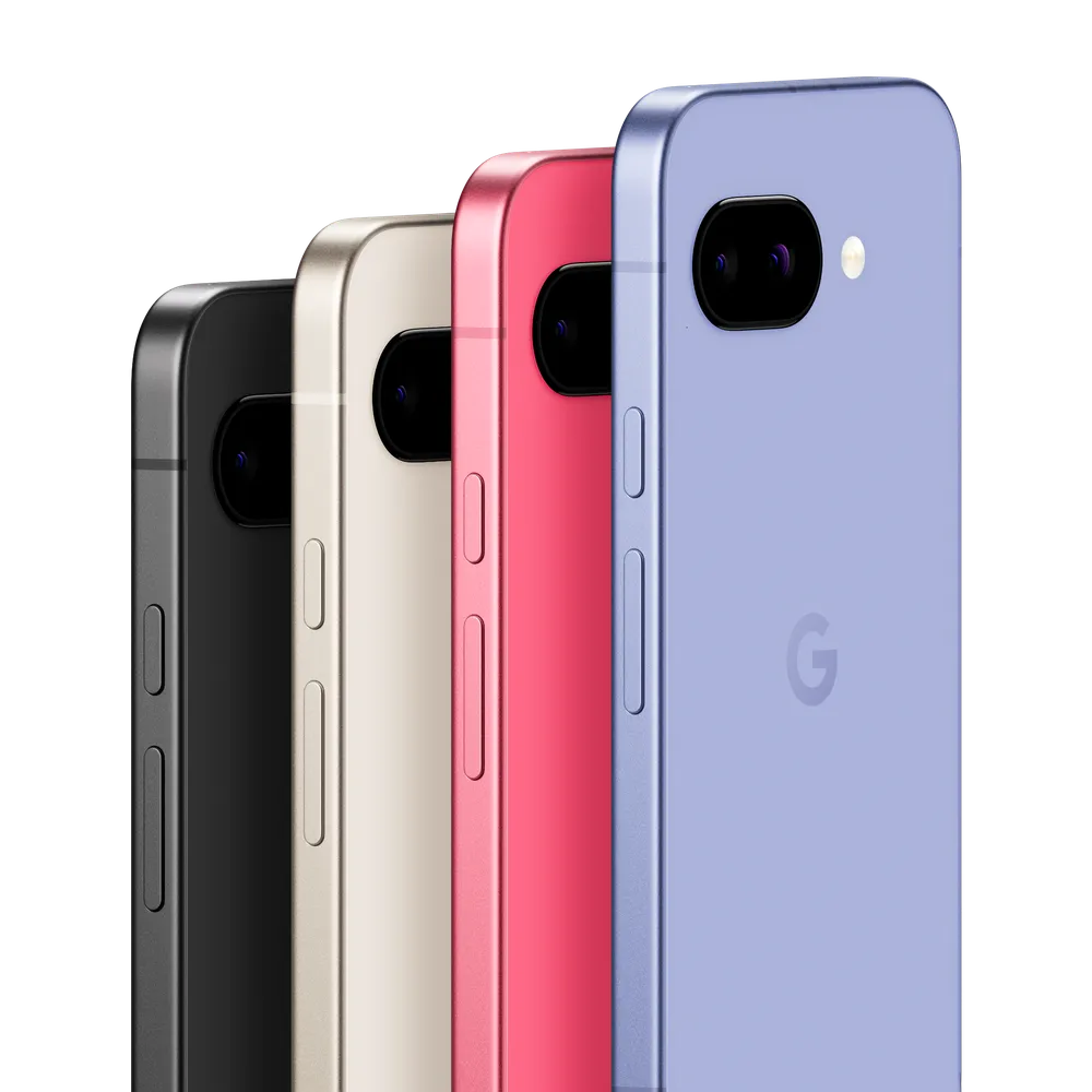 Google Pixel 9a tonalidades
