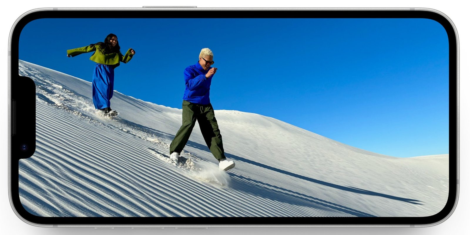 iPhone 16e reproduciendo vídeo