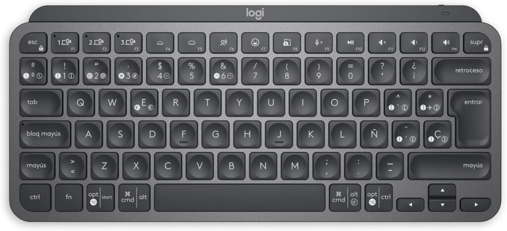 Logitech MX Keys Mini, teclado compacto para trabajar en 2025