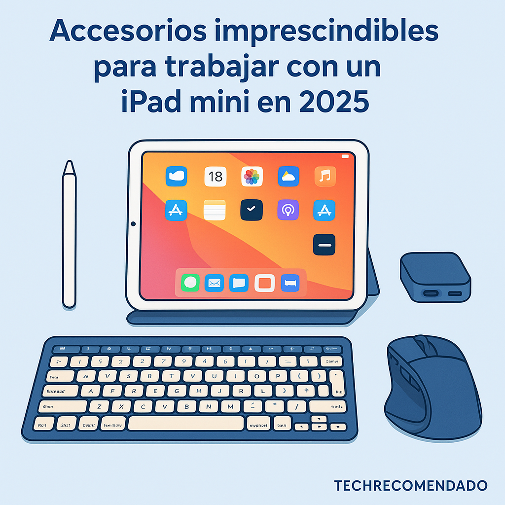 Accesorios imprescindibles para trabajar con un iPad mini en 2025