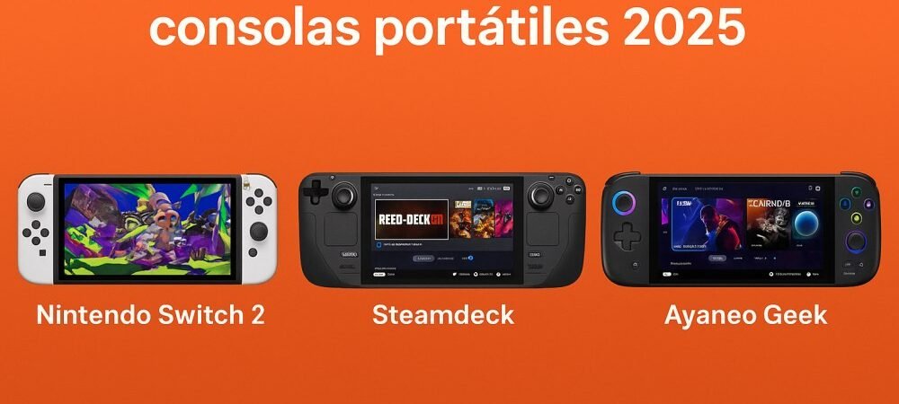 Nintendo Switch 2: 3 alternativas de consolas portátiles en 2025