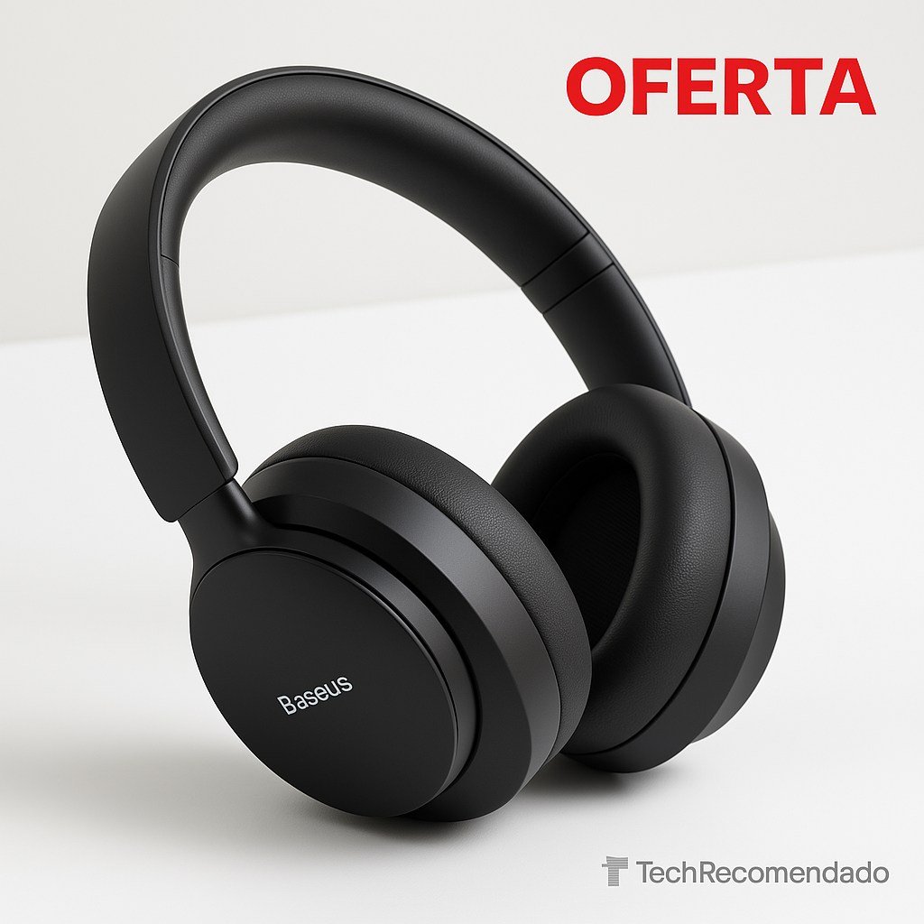 Auriculares Baseus BASS 30: gran sonido, cancelación activa y 38 horas de autonomía por menos de 30€