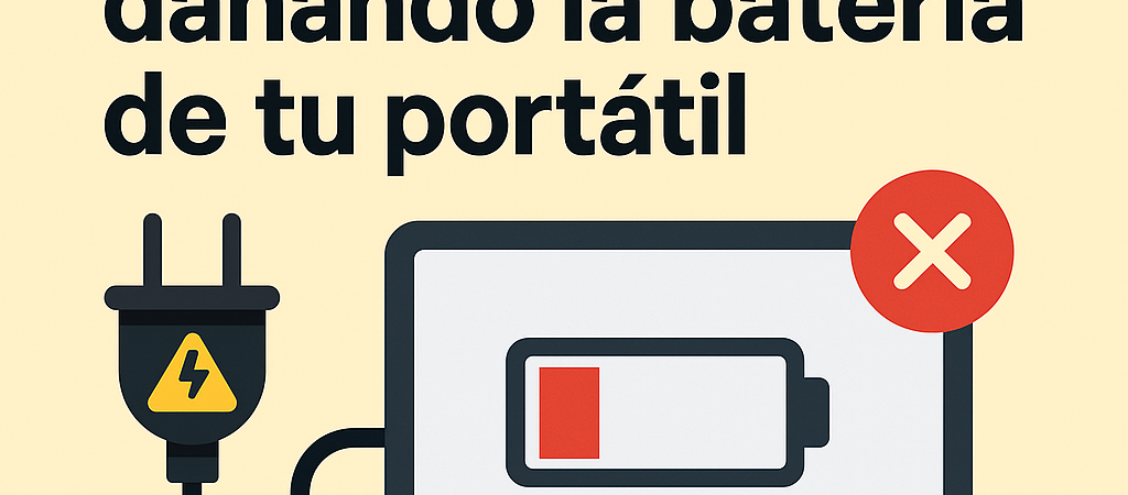 Cómo saber si tu cargador está dañando la batería de tu portátil