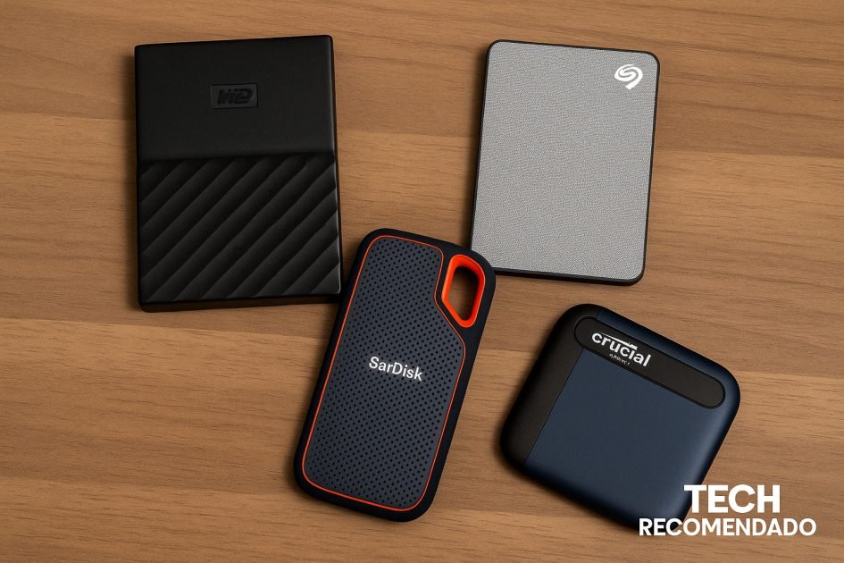 Los mejores discos duros portátiles por menos de 100 € (2025)