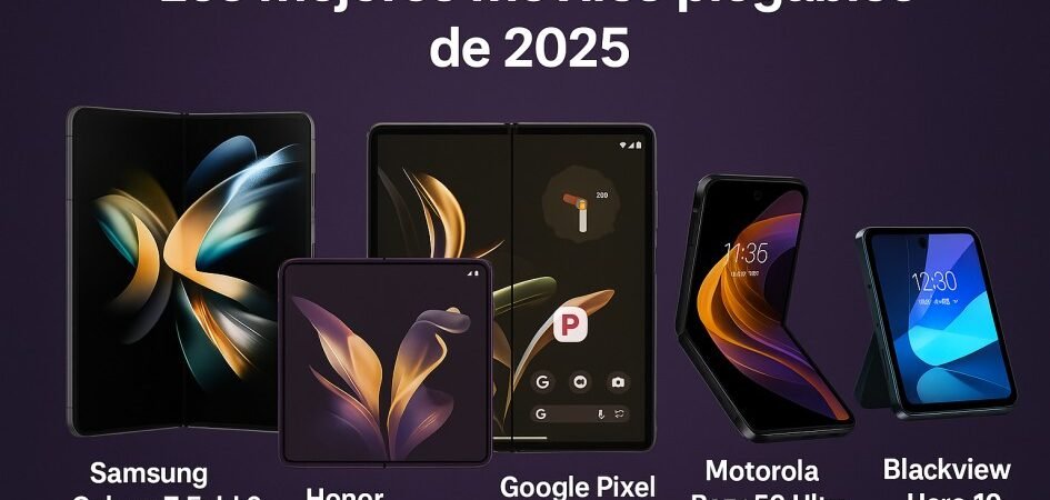 Los mejores móviles plegables de 2025: guía comparativa