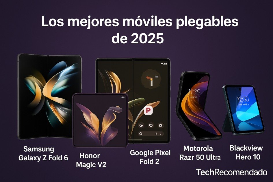 Los mejores móviles plegables de 2025: guía comparativa