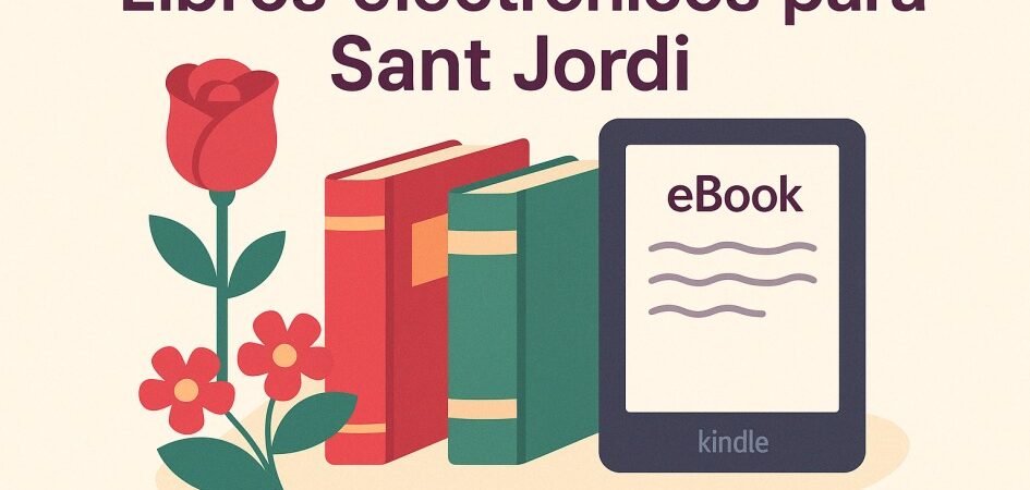 Libros electrónicos para Sant Jordi 2025: leer en digital también es celebrar