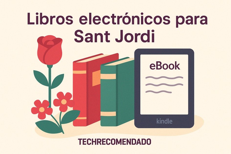 Libros electrónicos para Sant Jordi 2025: leer en digital también es celebrar