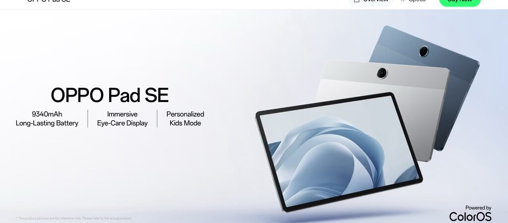 OPPO Pad SE: tablet barata con pantalla de 90 Hz y gran batería
