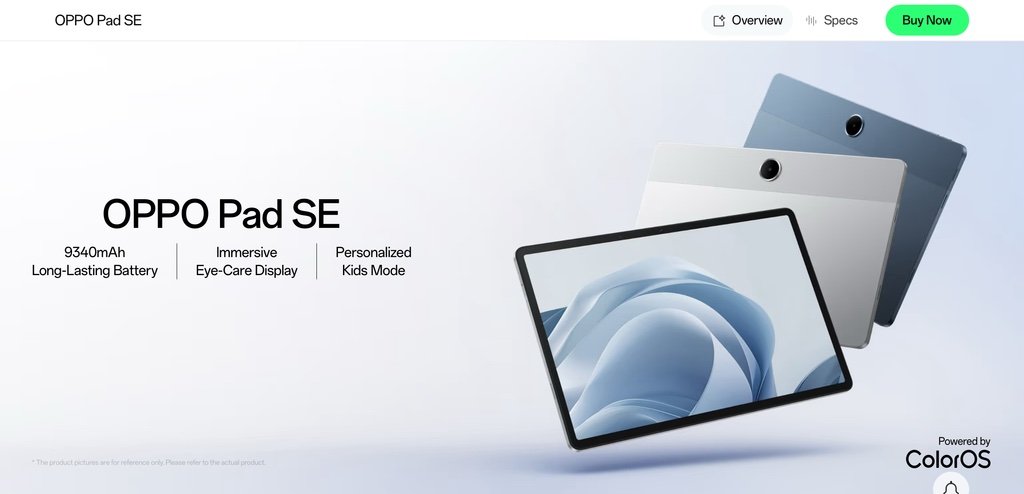 OPPO Pad SE: tablet barata con pantalla de 90 Hz y gran batería