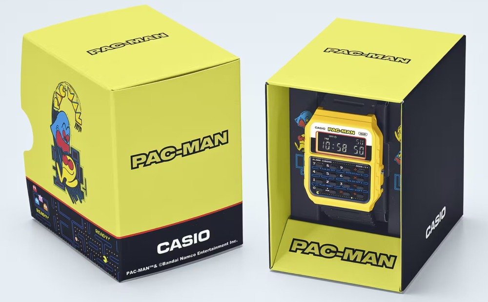 Reloj conmemorativo Pac Man Casio
