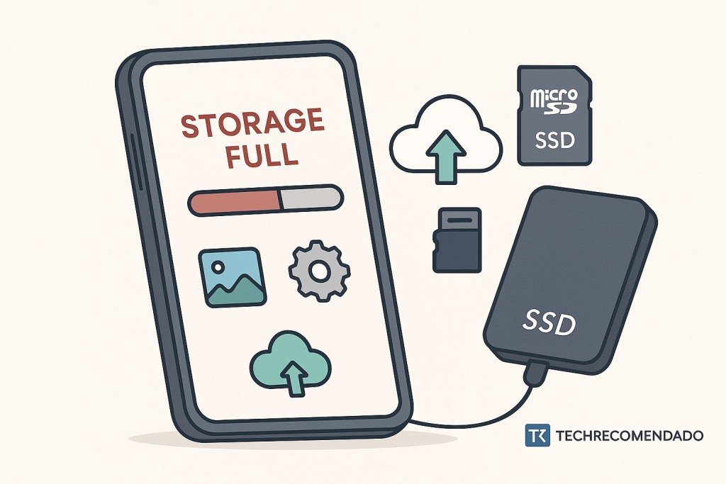 Libera espacio en tu móvil sin perder nada (2025)