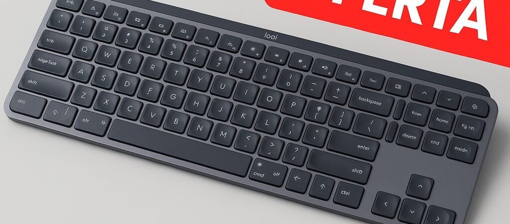 Logitech MX Keys S por solo 80 €: teclado top en oferta