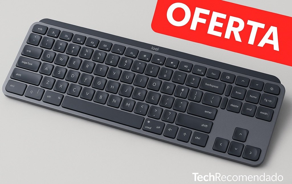 Logitech MX Keys S por solo 80 €: teclado top en oferta