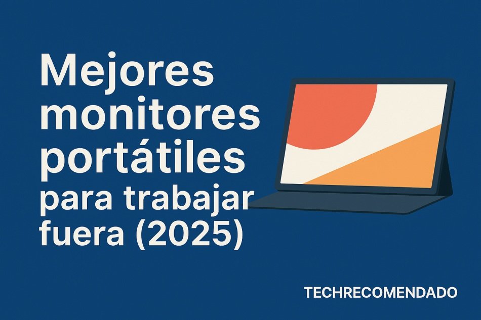 Monitores portátiles para trabajar fuera de casa: los mejores de 2025