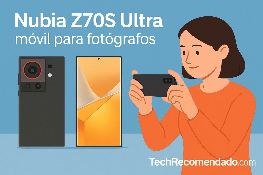 Nubia Z70S Ultra: móvil de fotografía profesional en 2025
