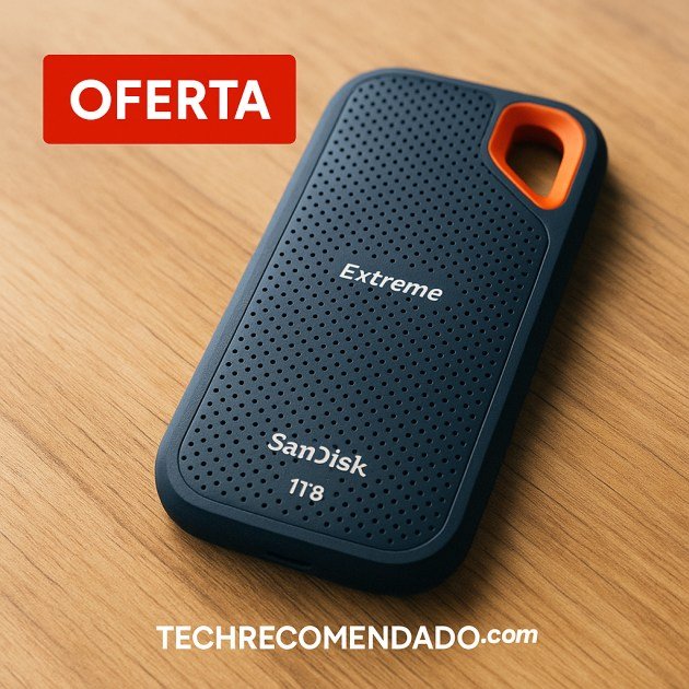 SanDisk Extreme SSD 1 TB en oferta: velocidad y resistencia