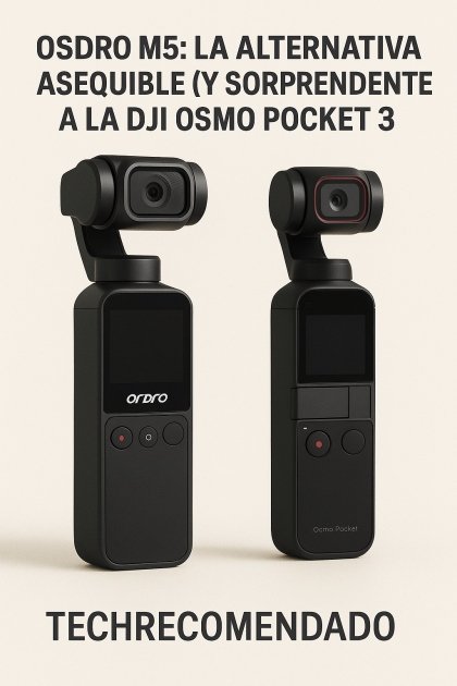 ORDRO M5: la alternativa asequible (y sorprendente) a la DJI Osmo Pocket 3