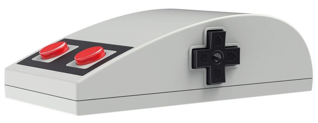 Ratón 8Bitdo N30 inalámbrico con forma de mando clásico de Nintendo