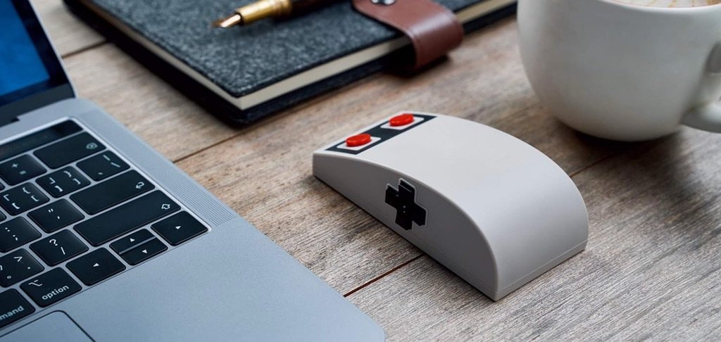 Ratón 8Bitdo N30: diseño retro inspirado en Nintendo ahora con descuento