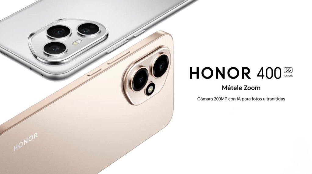 HONOR 400 y 400 Pro: fotografía de 200 MP y potencia con IA