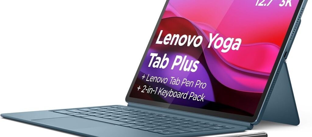 Lenovo Yoga Tab Plus en oferta con teclado y pen incluidos
