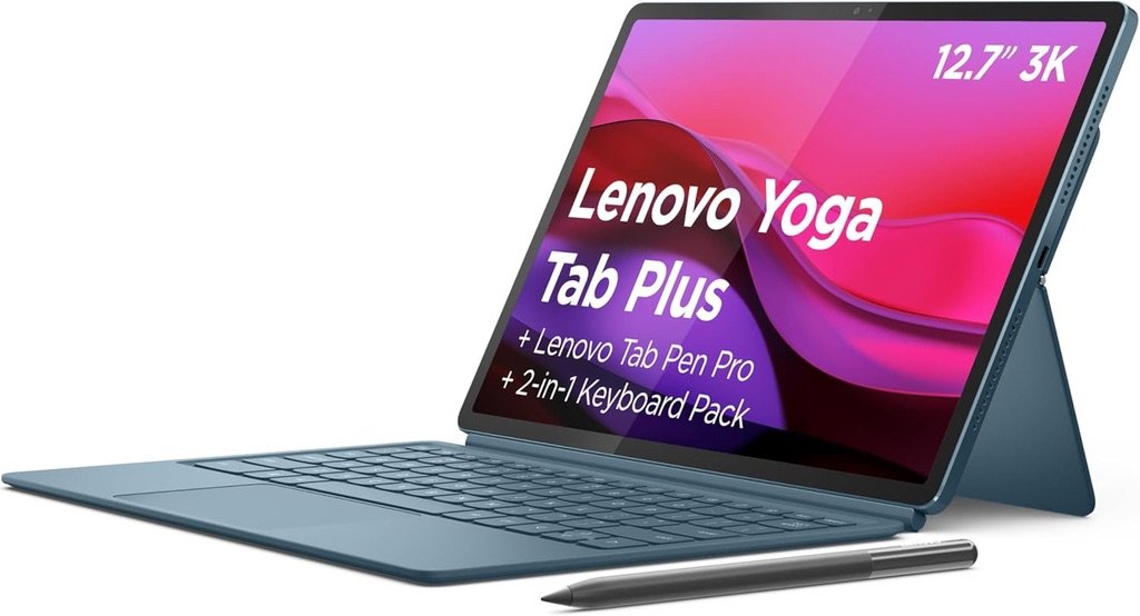Lenovo Yoga Tab Plus en oferta con teclado y pen incluidos