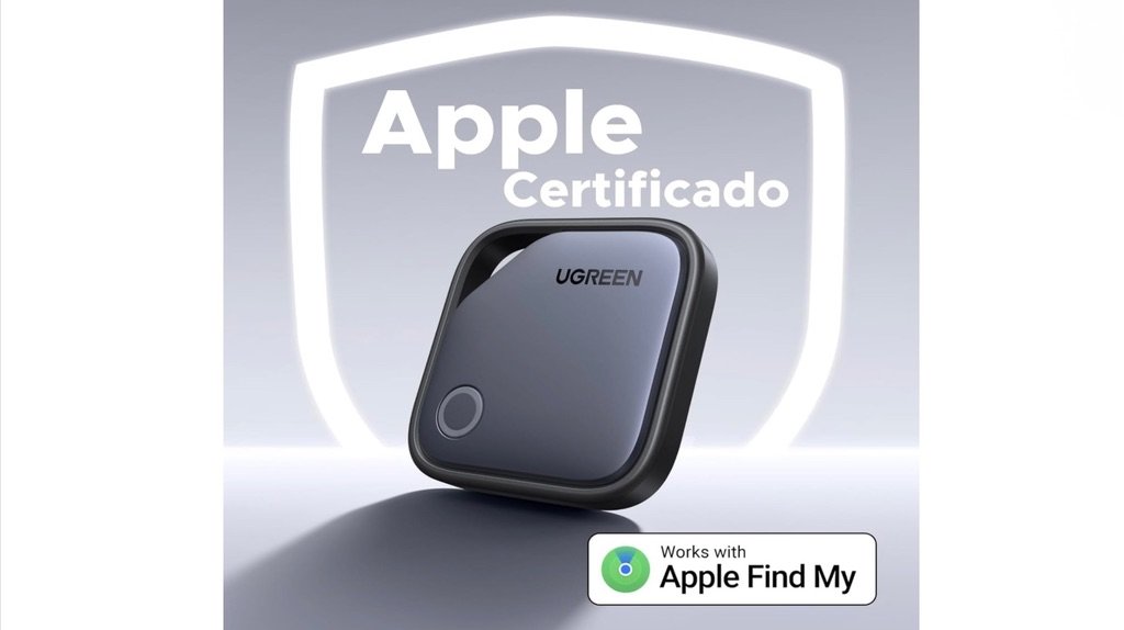 Localizador Bluetooth UGREEN FineTrack certificado por Apple compatible con la app Find My