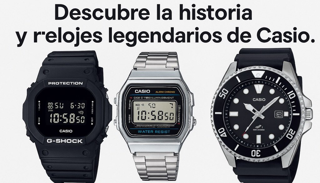 Casio: La historia de un icono japonés y sus mejores productos actuales