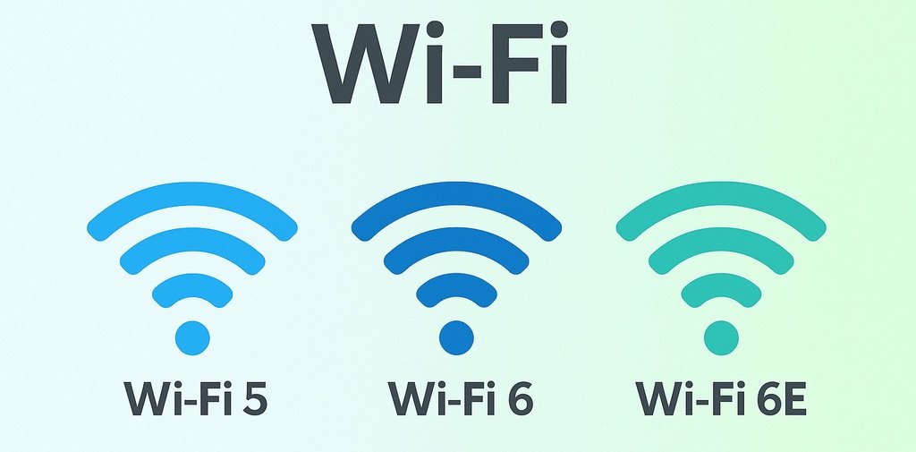 Diferencias entre WiFi 5, 6 y 6E: ¿cuál elegir en 2025?