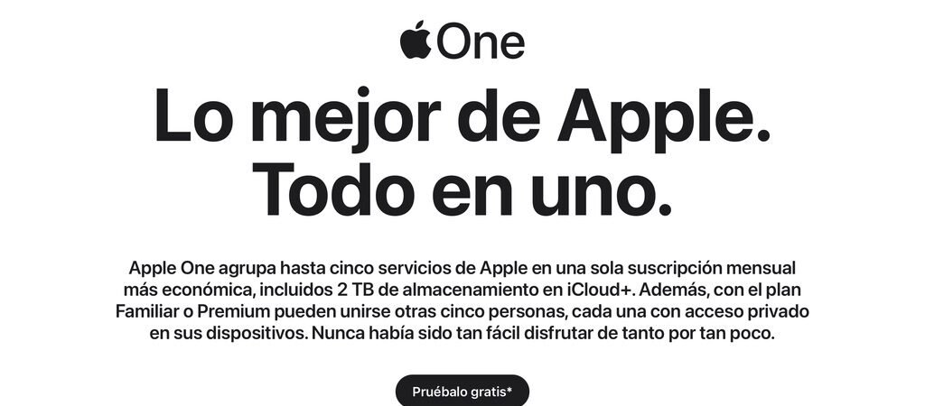 Apple One: qué incluye, cuánto cuesta y por qué vale la pena