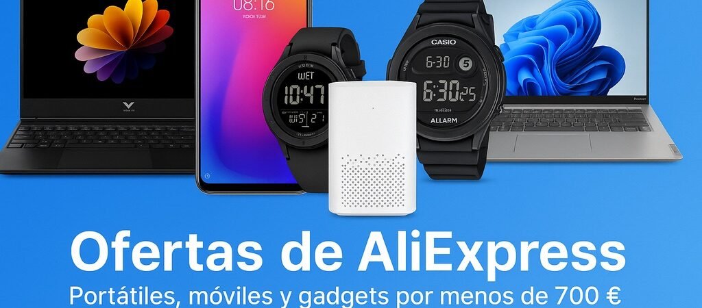 Ofertas AliExpress: portátiles, móviles y gadgets por menos de 700 €
