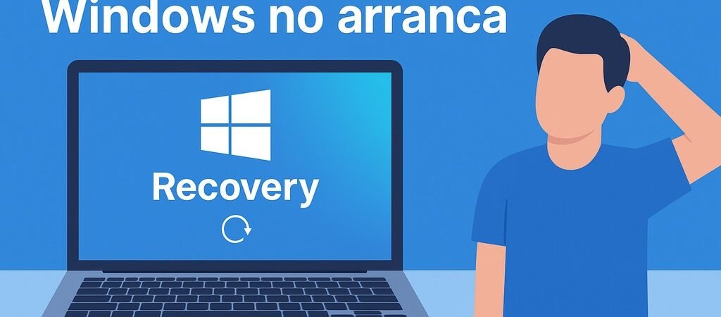 Qué hacer cuando Windows no arranca (Guía paso a paso)
