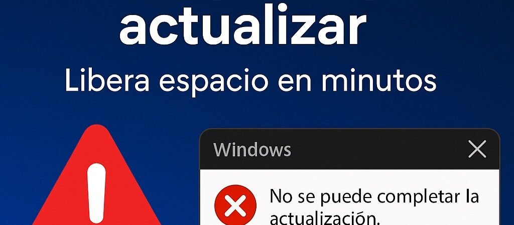 Qué hacer si no hay espacio para actualizar Windows