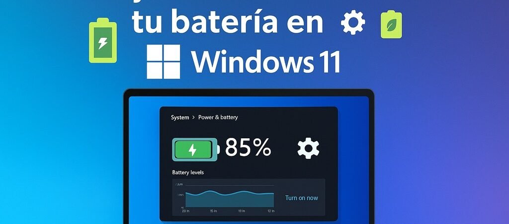 Mejorar duración de batería en Windows 11: Guía práctica