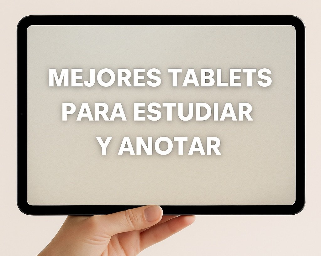 Las mejores tablets para estudiar y anotar en 2025