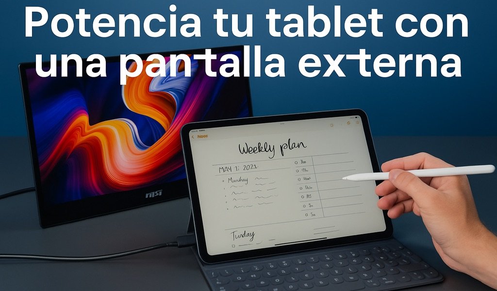 Pantalla externa para iPad Pro: mejora tu productividad