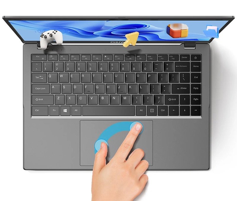 El portátil bueno, bonito y barato: CHUWI GemiBook XPro con 16GB RAM y SSD por menos de 230€