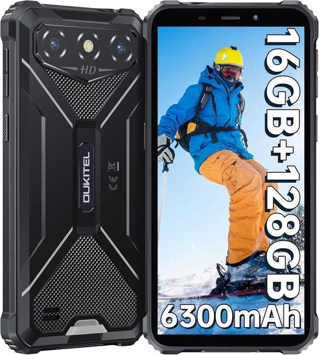 OUKITEL G3: móvil rugerizado con 6300 mAh por 115 €