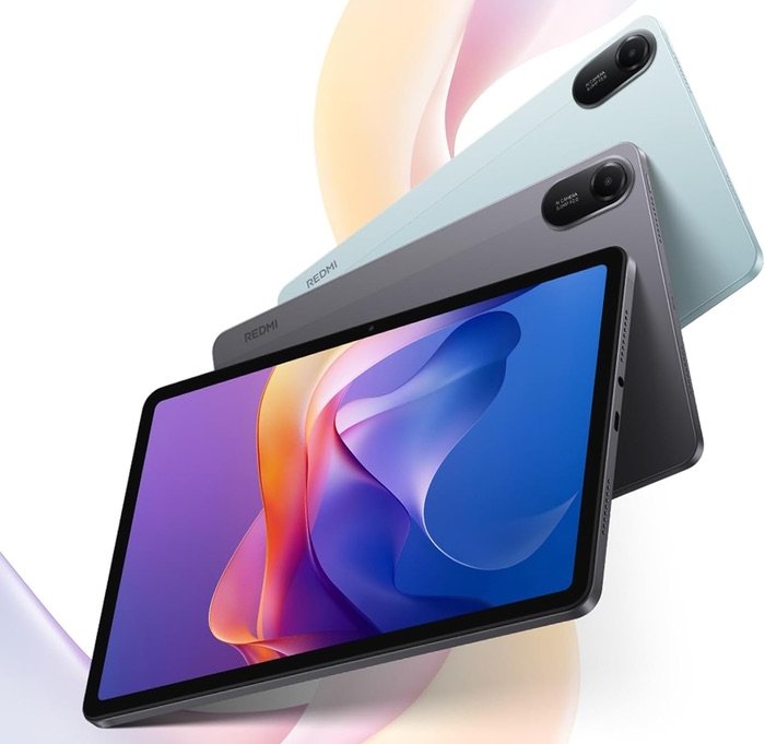 Xiaomi Redmi Pad 2 en color gris grafito y azul, tablet de 11 pulgadas con pantalla 2.5K y batería de 9000 mAh