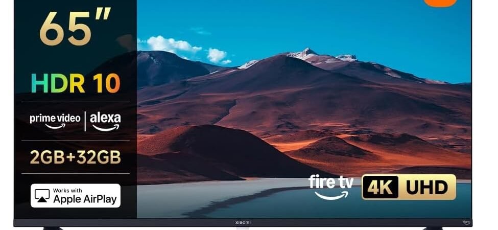 Xiaomi TV F65: la Smart TV 4K de 65 pulgadas con Fire TV y 200 € de descuento