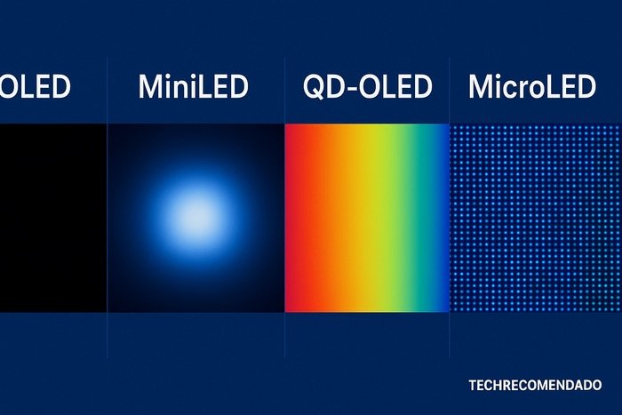 Diferencias entre OLED, MiniLED, QD-OLED y MicroLED