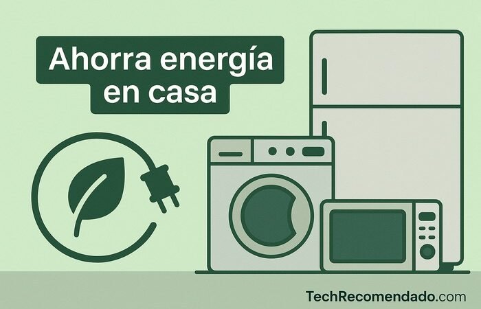 Cómo ahorrar energía con tus electrodomésticos (guía 2025)