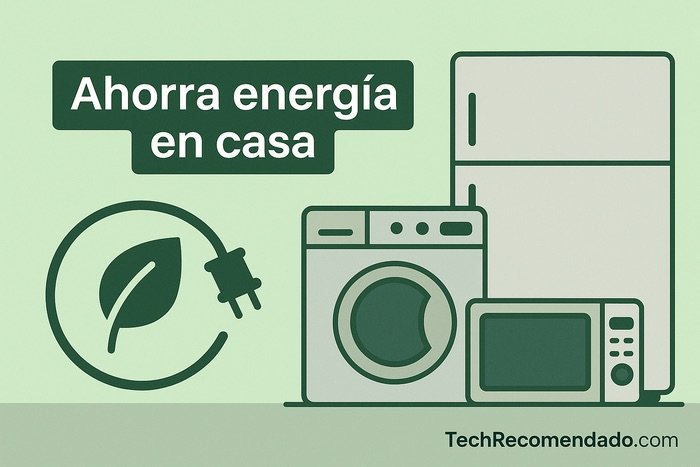 Cómo ahorrar energía con tus electrodomésticos (guía 2025)