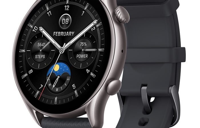 Amazfit GTR 4 New por solo 112 €: smartwatch premium con pantalla AMOLED y GPS
