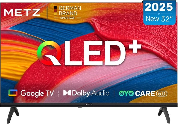 METZ Smart TV 32 QLED: oferta con HDR y Dolby Audio