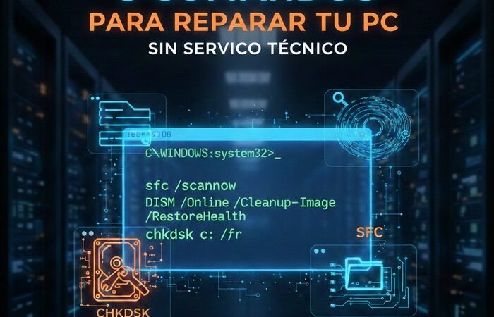 3 comandos de Windows para ahorrarte el servicio técnico