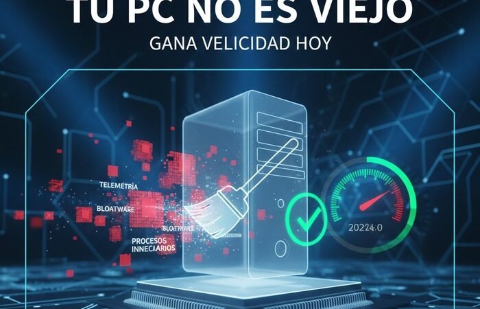 Tu PC no es viejo: Cómo optimizar Windows y ganar velocidad (2026)